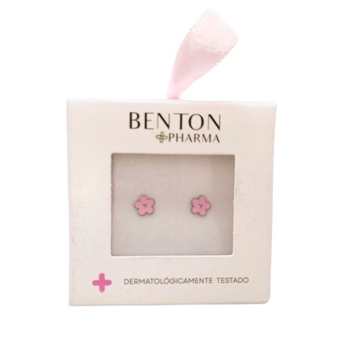 BENTON PHARMA PENDIENTE HIPOALERGÉNICO A1 FLOR