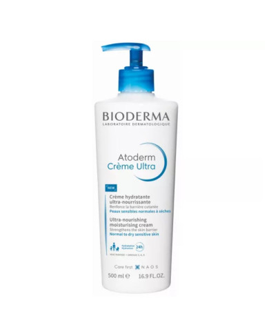BIODERMA ATODERM ULTRA CREMA 500 ML NUEVO CON FRAGANCIA SUAVE