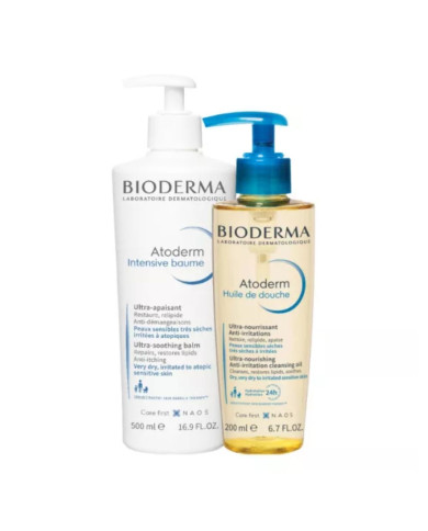 BIODERMA ATODERM INTENSIVE BAUME 500ML OFERTA ATODERM ÓLEO DUCHE 200ML