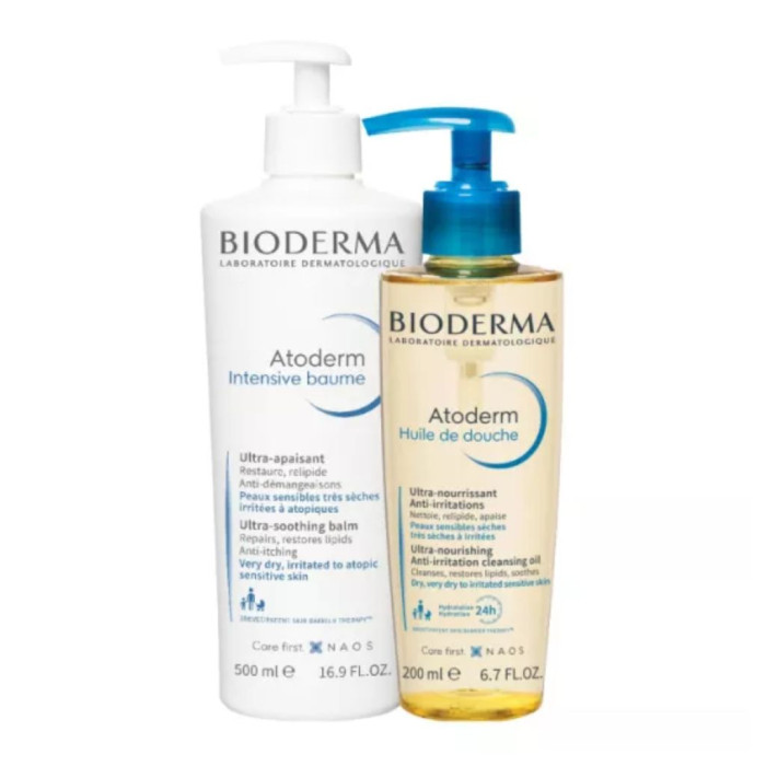 BIODERMA ATODERM INTENSIVE BAUME 500ML OFERTA ATODERM ÓLEO DUCHE 200ML