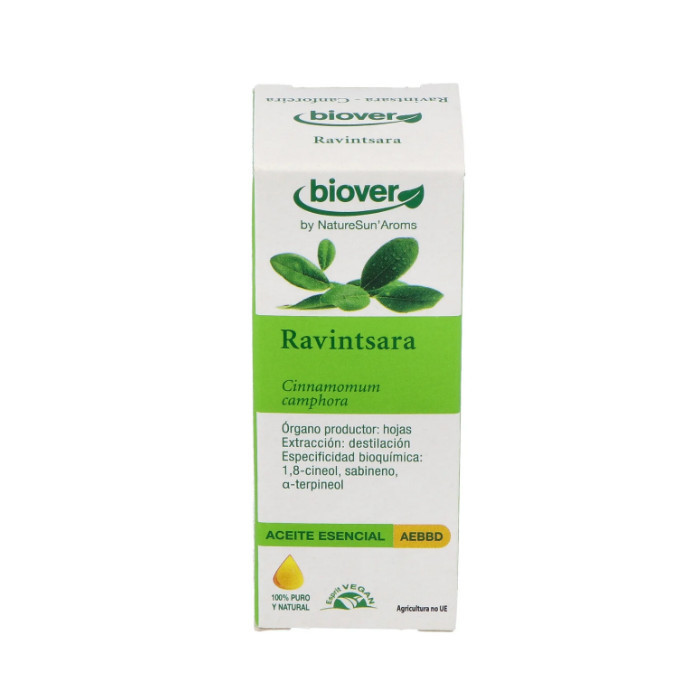 ÓLEO ESSENCIAL DE RAVINTSARA CANFOREIRA -10ML BIOVER
