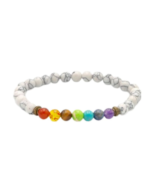 copy of Pulseira Chakras  Turquesa 6mm 1unid