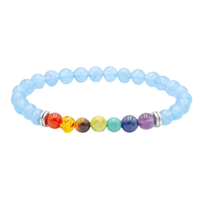 copy of Pulseira Chakras  Turquesa 6mm 1unid