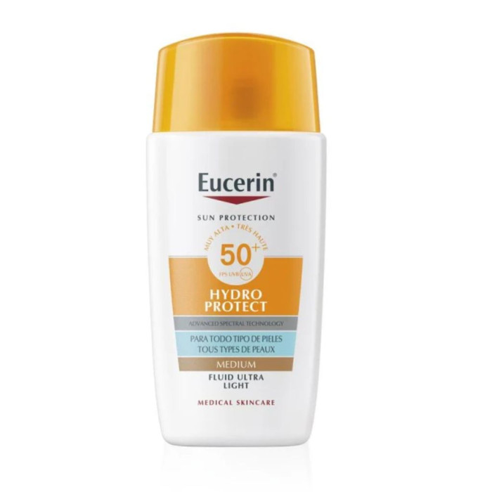 EUCERIN SUN HYDRO PROTECT ULTRA LIGHT FLUID SPF50+ MÉDIO 50ml