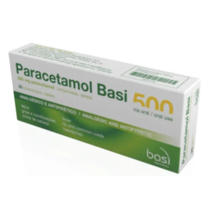 copy of PARACETAMOL AZEVEDOS 500 MG 20 COMPRIMIDOS