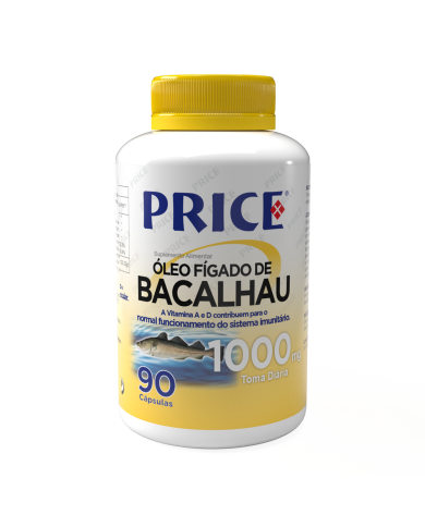 PRICE ACEITE DE HÍGADO DE BACALAO 1000MG 90 CÁPSULAS