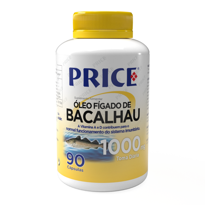 PRICE ACEITE DE HÍGADO DE BACALAO 1000MG 90 CÁPSULAS