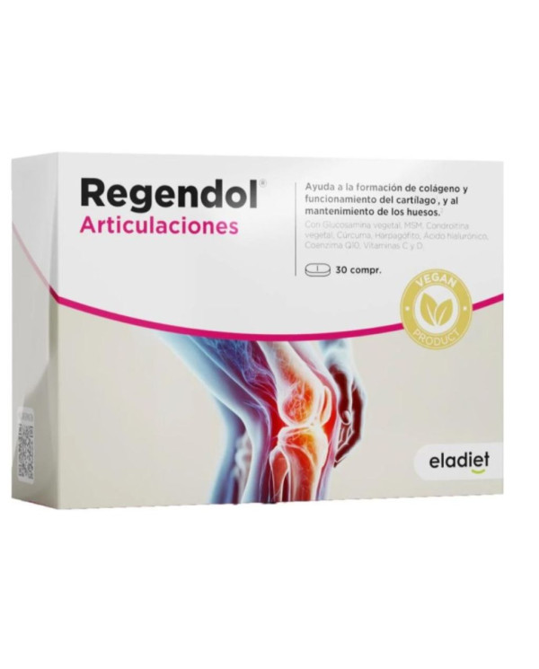 ELADIET REGENDOL ARTICULAÇÕES VEGAN 30 COMPRIMIDOS