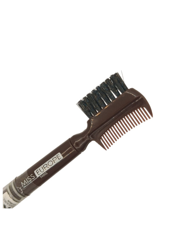 MISS EUROPE LÁPIZ DE CEJAS RETRÁCTIL Nº02 MARRÓN 1 UNIDAD