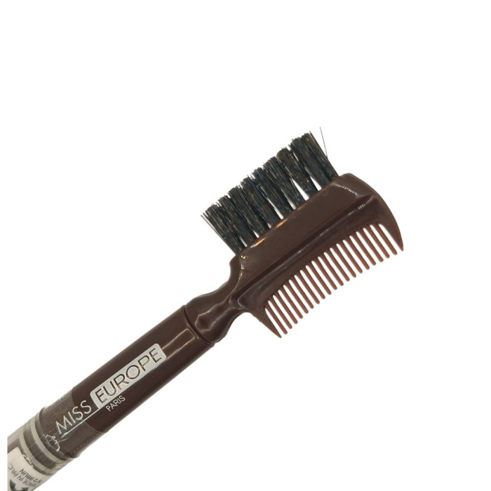 MISS EUROPE LÁPIZ DE CEJAS RETRÁCTIL Nº02 MARRÓN 1 UNIDAD