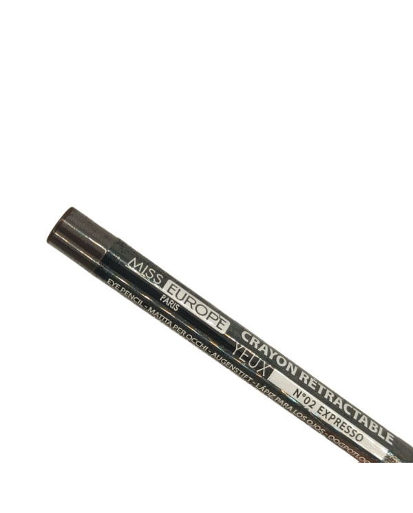 MISS EUROPE LÁPIZ DE OJOS RETRÁCTIL Nº02 EXPRESO 1 UNIDAD