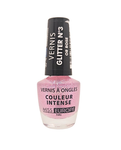 MISS EUROPE ESMALTE BRILLANTE Nº3 ROSA - 11ML