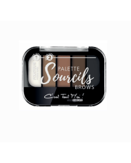 MISS EUROPE PALETA PARA SOBRANCELHAS - 1 UNIDADE