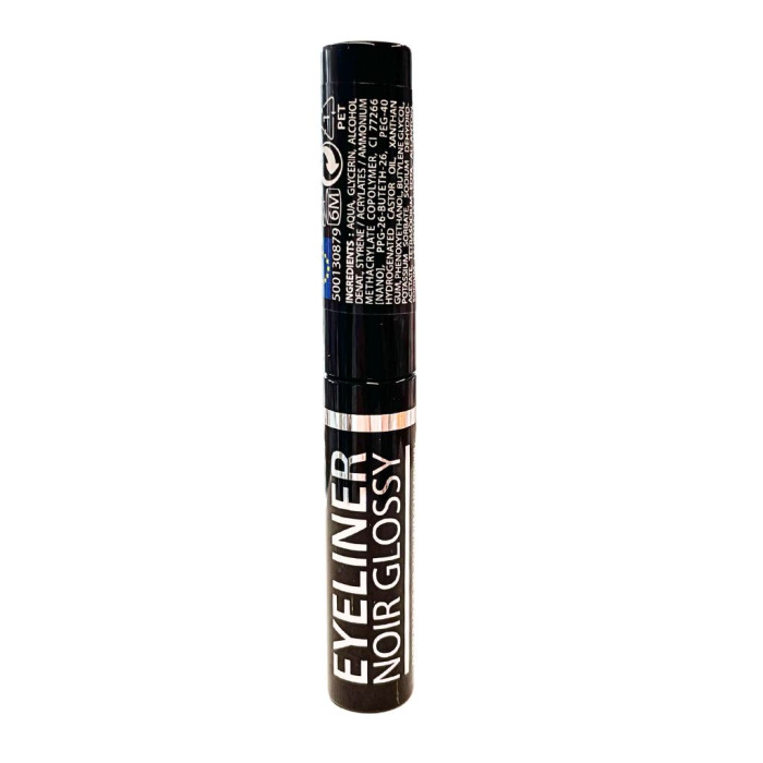 MISS EUROPE EYELINER PRETO BRILHANTE - 1 UNIDADE
