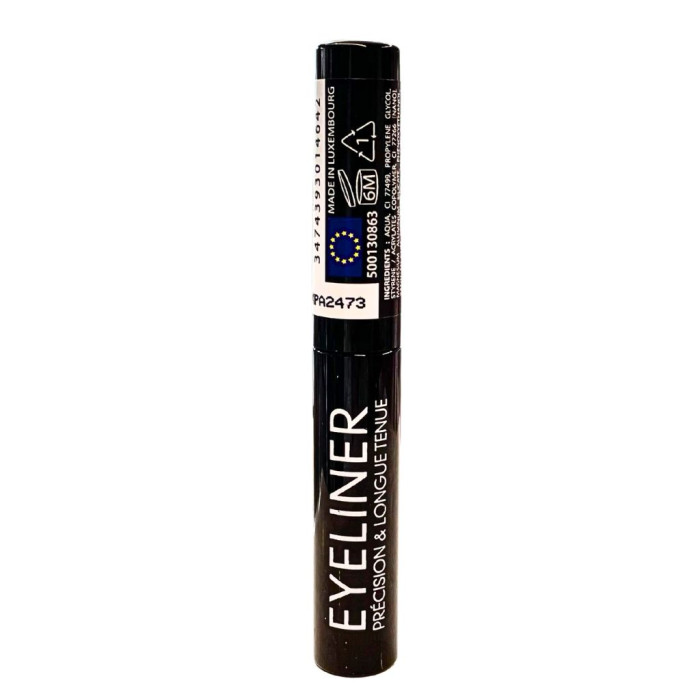 MISS EUROPE EYELINER COM PINCEL Nº 1 PRETO - 1 UNIDADE
