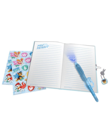 PAW PATROL DIÁRIO COM CANETA MÁGICA