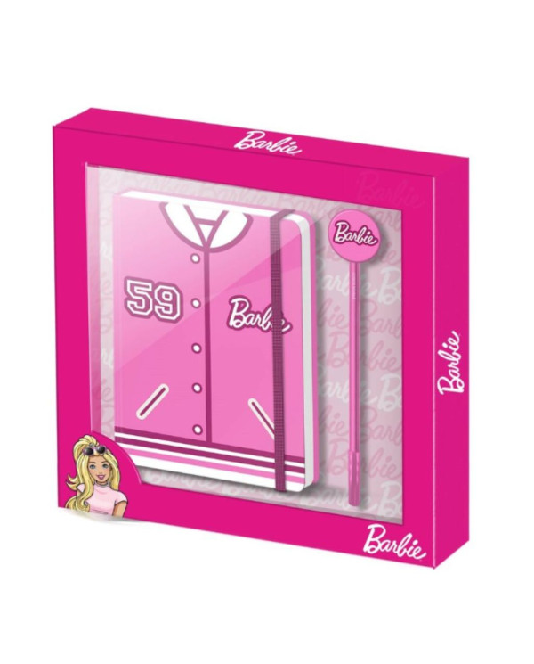 DIARIO + BOLÍGRAFO DE BARBIE