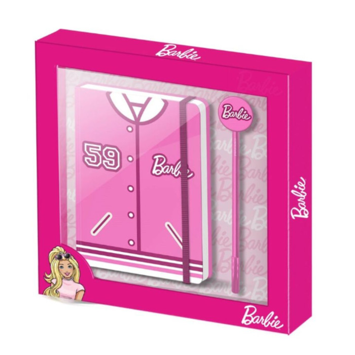 BARBIE DIÁRIO + CANETA