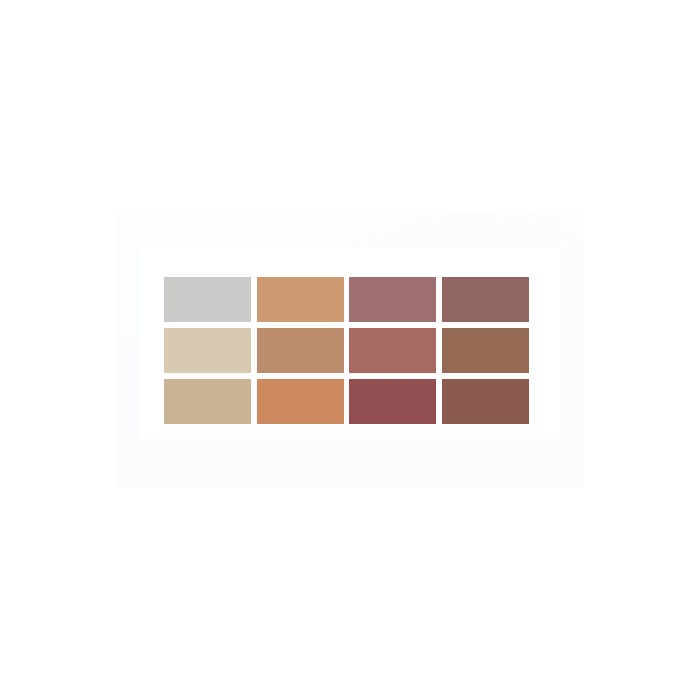 MISS EUROPE PALETA DE SOMBRAS L'ESSENTIEL Nº03 CASTANHO -8.4G