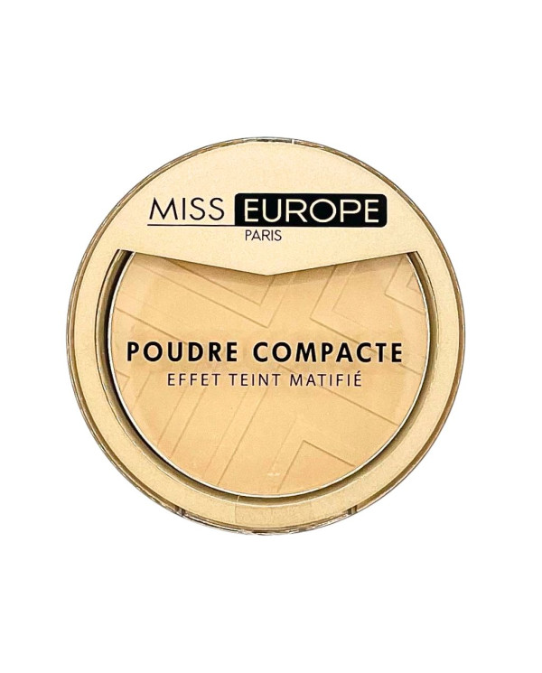 MISS EUROPE PÓ COMPACTO Nº01 NATURAL - 12G