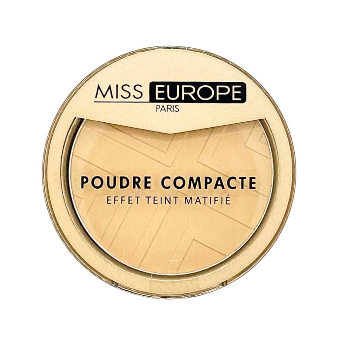 MISS EUROPE PÓ COMPACTO Nº01 NATURAL - 12G