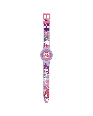 RELOJ DIGITAL DE HELLO KITTY Y SUS AMIGOS - KUROMI