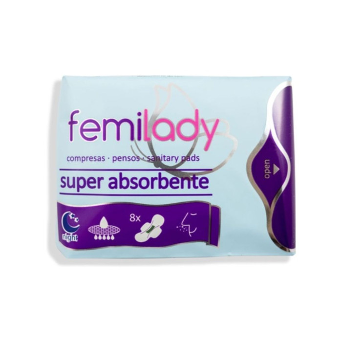 FEMILILADY  CÓMODOS DE NOCHE CON SOLAPA 8 UNIDADES