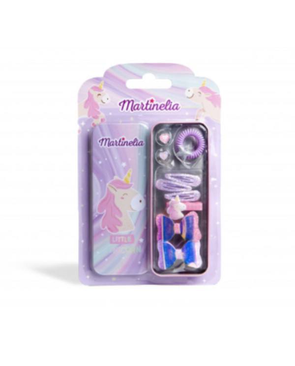 SET ACCESORIOS PARA EL PELO MARTINELIA CON ESTUCHE OFERTA