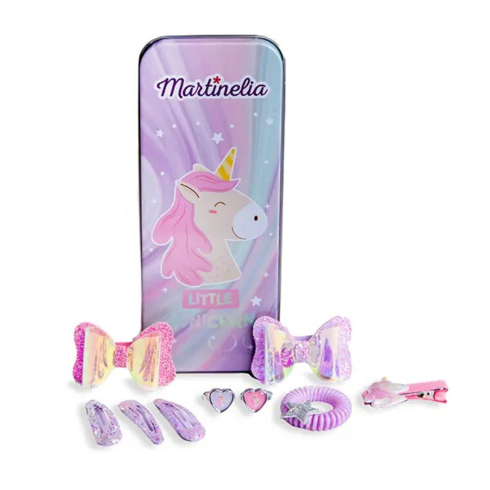 SET ACCESORIOS PARA EL PELO MARTINELIA CON ESTUCHE OFERTA