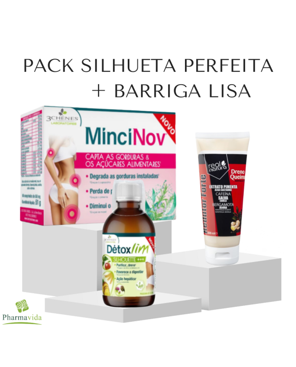 PACK SILUETA ​​PERFECTA + VIENTRE PLANO PHARMAVIDA
