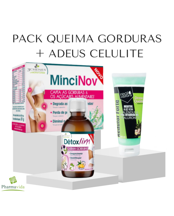 Pack Pharmavida ¡Olá Verão! Queima Gorduras + Adeus Casca Laranja