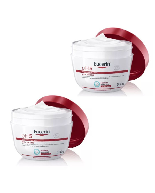 EUCERIN PH5 GEL-CREME ULTRALIGERA CORPO 2 x 350 ml -60% 2º UNIDADE