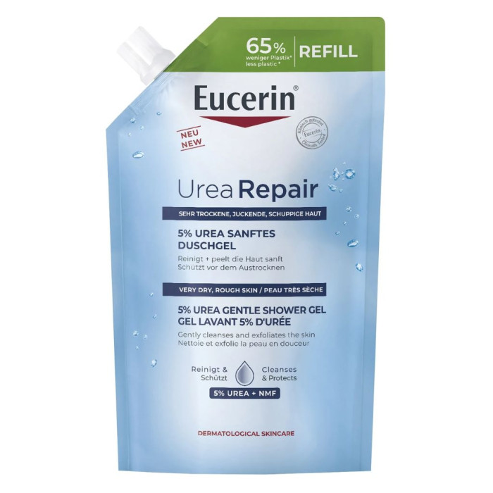 EUCERIN GEL DE BAÑO SUAVE REPARADOR UREA RECAMBIO 400ML