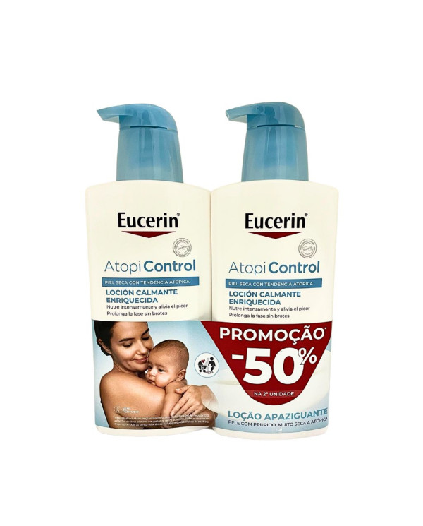 EUCERIN DUO ATOPI CONTROL LOÇÃO APAZIGUANTE 2 x 400 ml -50% 2º UNIDADE