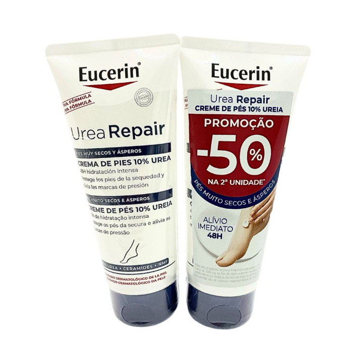 EUCERIN DUO UREAREPAIR PLUS CREMA PARA PIES 2X100ML