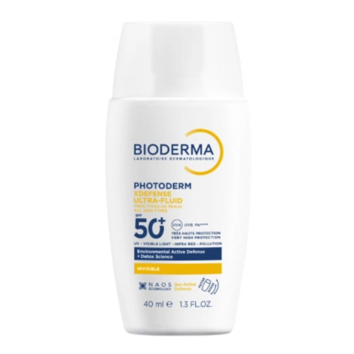 BIODERMA PHOTODERM X DEFENSE ULTRA FLUIDO INCOLORO SPF50+ 40 ml