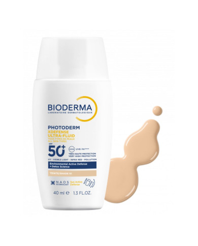 BIODERMA PHOTODERM X DEFENSE ULTRA FLUIDO SPF50+ 01 MUY CLARO 40 ml
