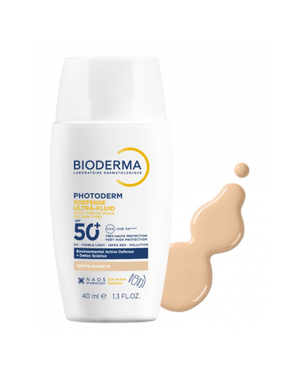 BIODERMA PHOTODERM X DEFENSE ULTRA FLUIDO SPF50+ 01 MUY CLARO 40 ml