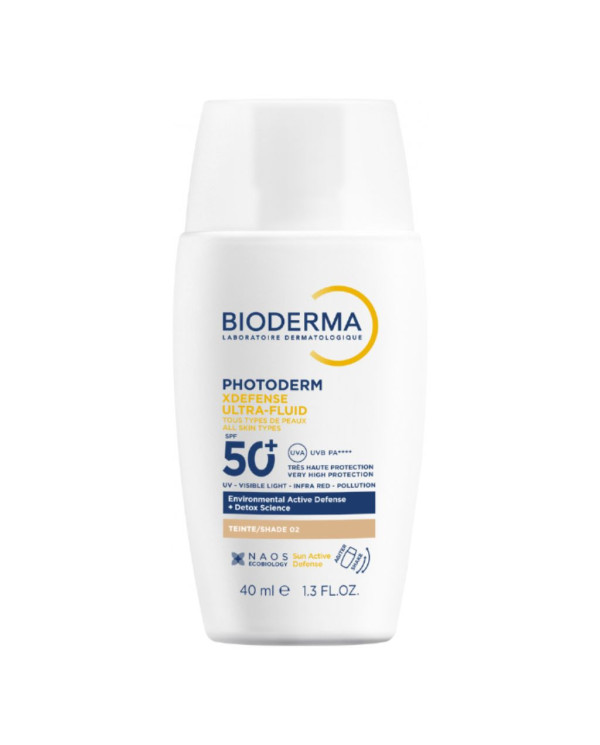 BIODERMA PHOTODERM X DEFENSE ULTRA FLUIDO FPS 50+ 02 CLARO40 ml