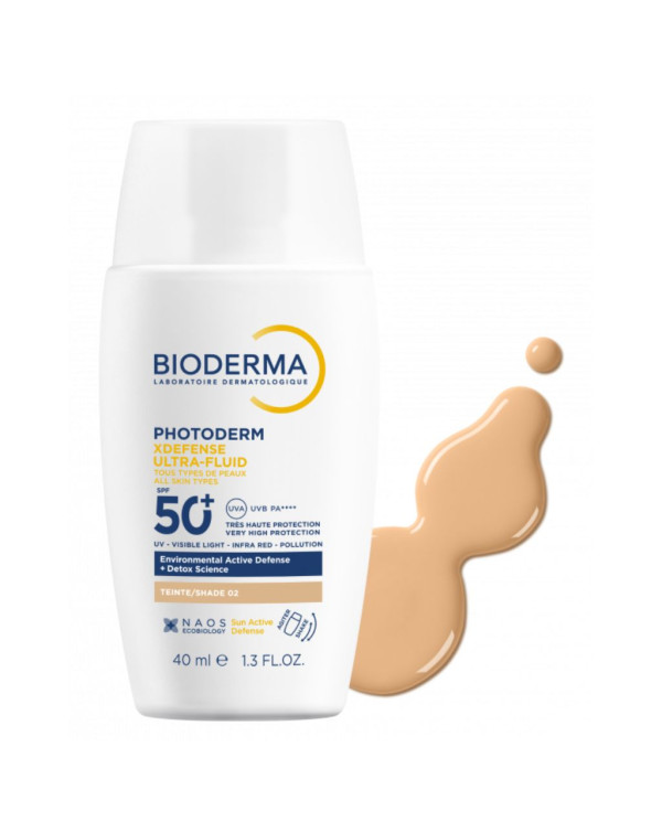 BIODERMA PHOTODERM X DEFENSE ULTRA FLUIDO SPF50+ 02 CLARO 40ml