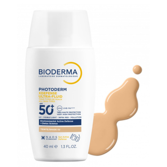 BIODERMA PHOTODERM X DEFENSE ULTRA FLUIDO SPF50+ 02 CLARO 40ml