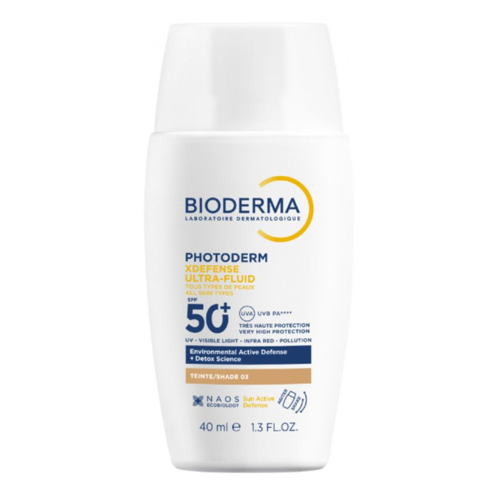 BIODERMA PHOTODERM X DEFENSE ULTRA FLUIDO FPS 50+ 03 DORADO 40 ml