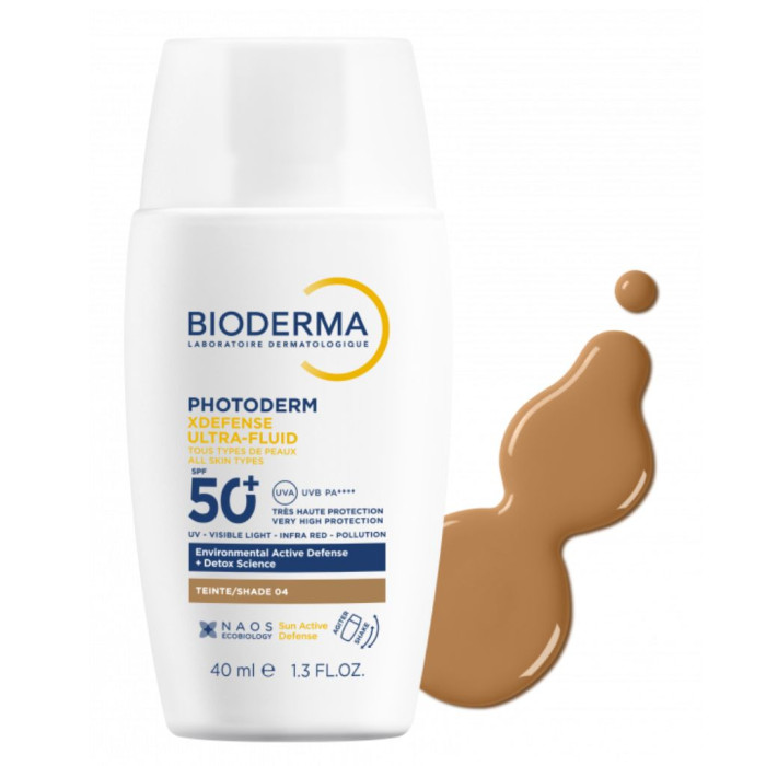 BIODERMA PHOTODERM X DEFENSE ULTRA FLUIDO FPS 50+ 04 BRONCE 40 ml