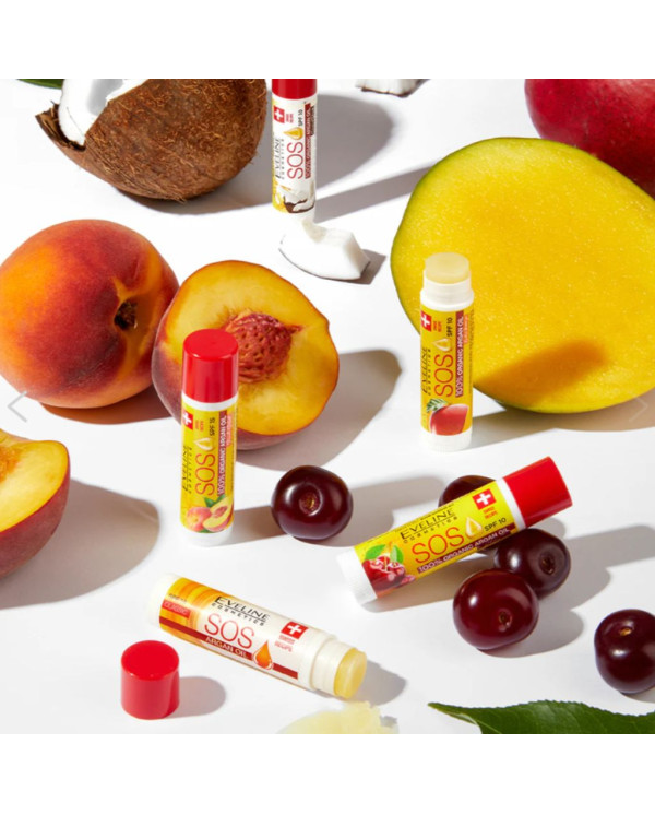 EVELINE COSMETICS SOS BÁLSAMO LABIAL EXOTIC MANGO SPF10 4.5ML