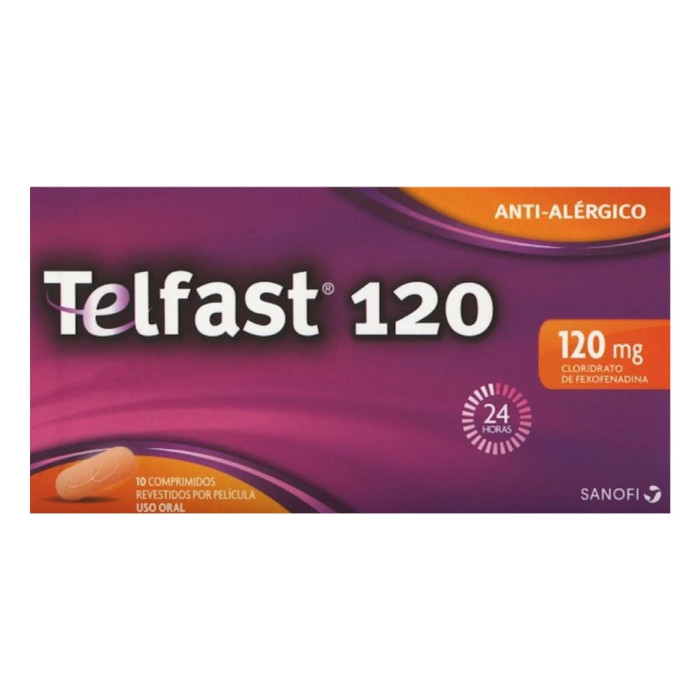 TELFAST 120 MG 10 COMPRIMIDOS REVESTIDOS