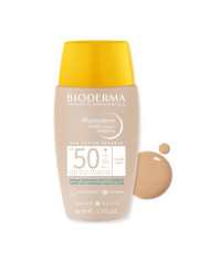 BIODERMA PHOTODERM NUDE TOUCH MINERAL SPF 50+ CLARO 40ML