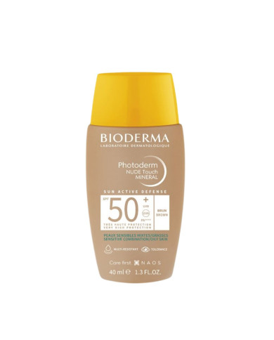 BIODERMA PHOTODERM NUDE TOUCH MINERAL FPS 50+ TONO BRONCE 40ML