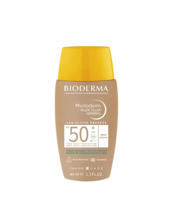 BIODERMA PHOTODERM NUDE TOUCH MINERAL FPS 50+ TONO BRONCE 40ML