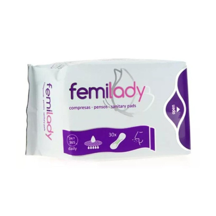 FEMILADY PENSOS DIÁRIOS - 30 UNIDADES