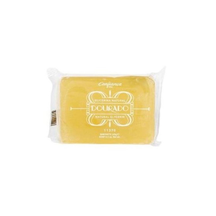 CONFIANÇA JABÓN DE GLICERINA NATURAL DORADO 125G
